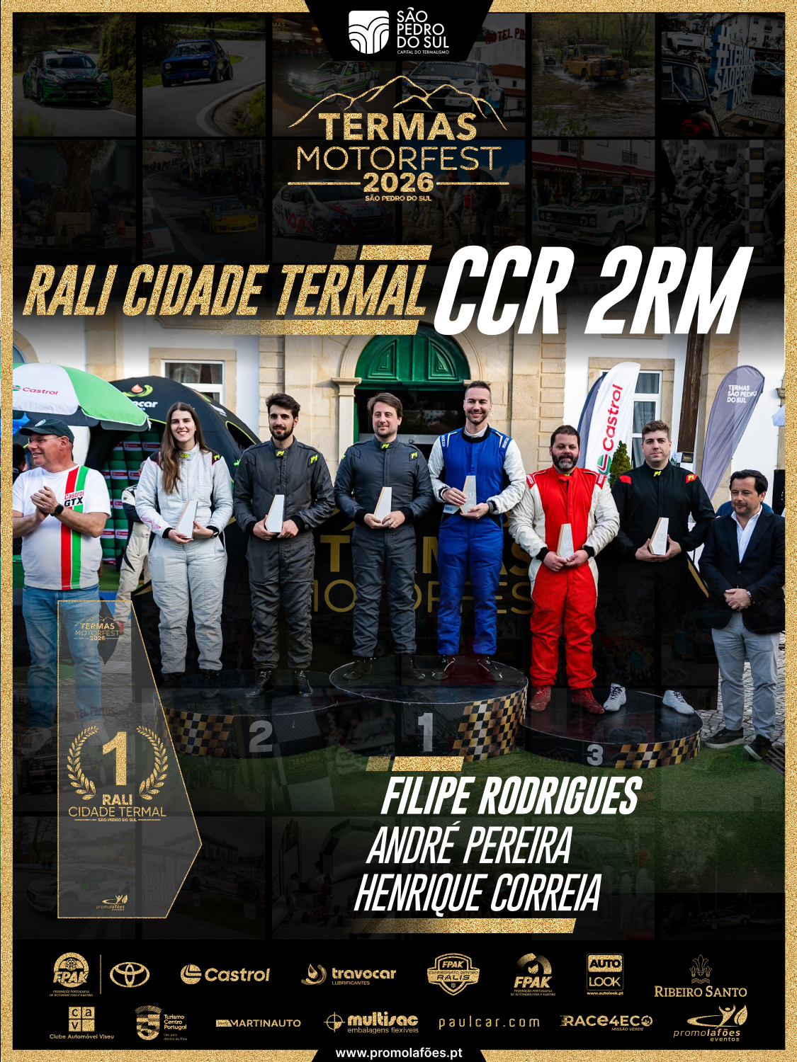 PÓDIO CCR 2RM
