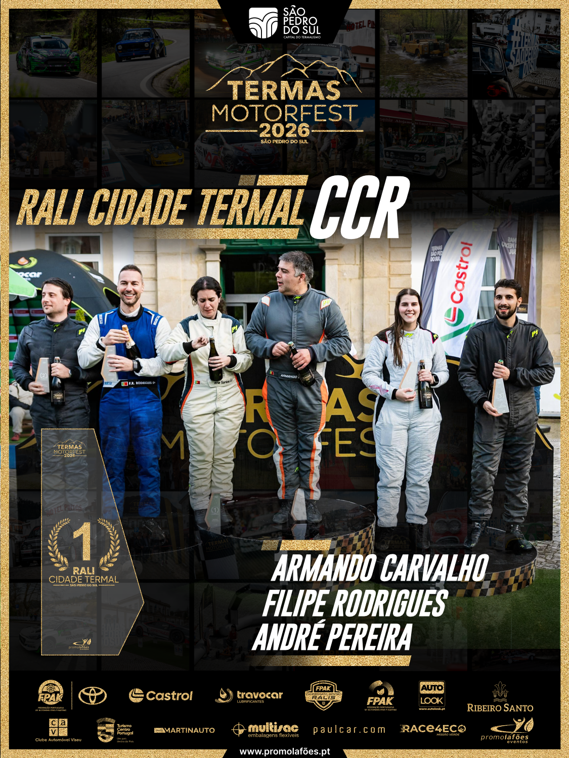 PÓDIO CCR