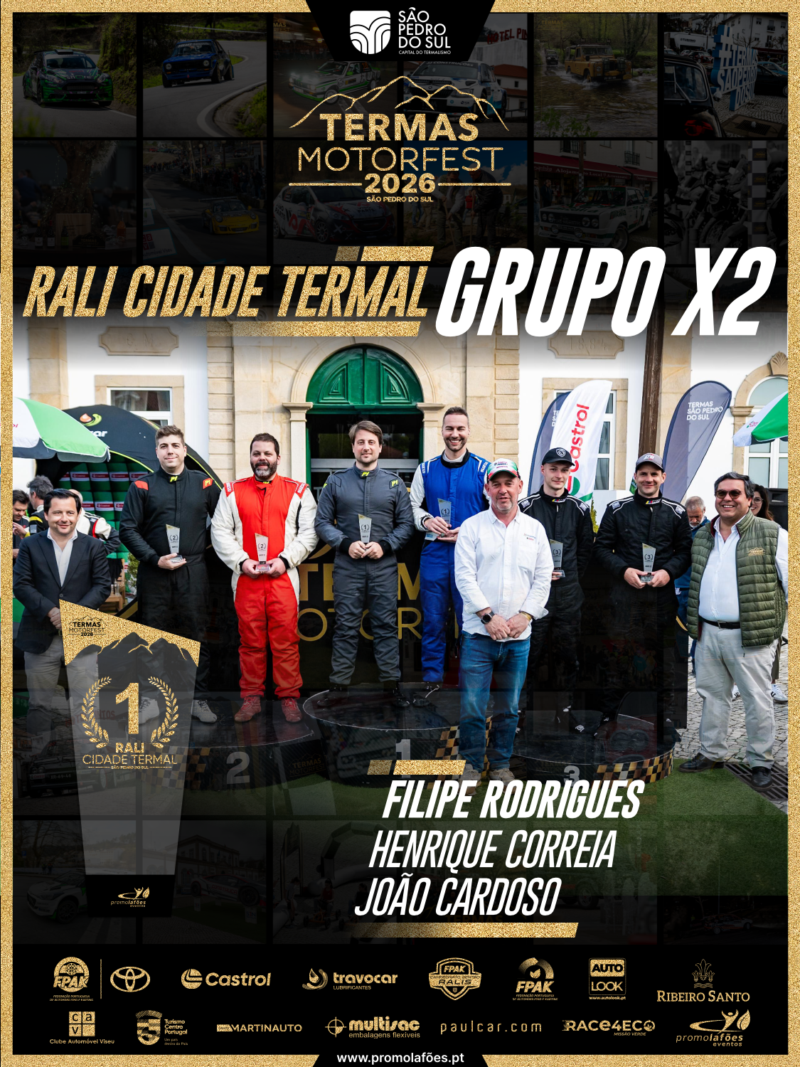 PÓDIO X2