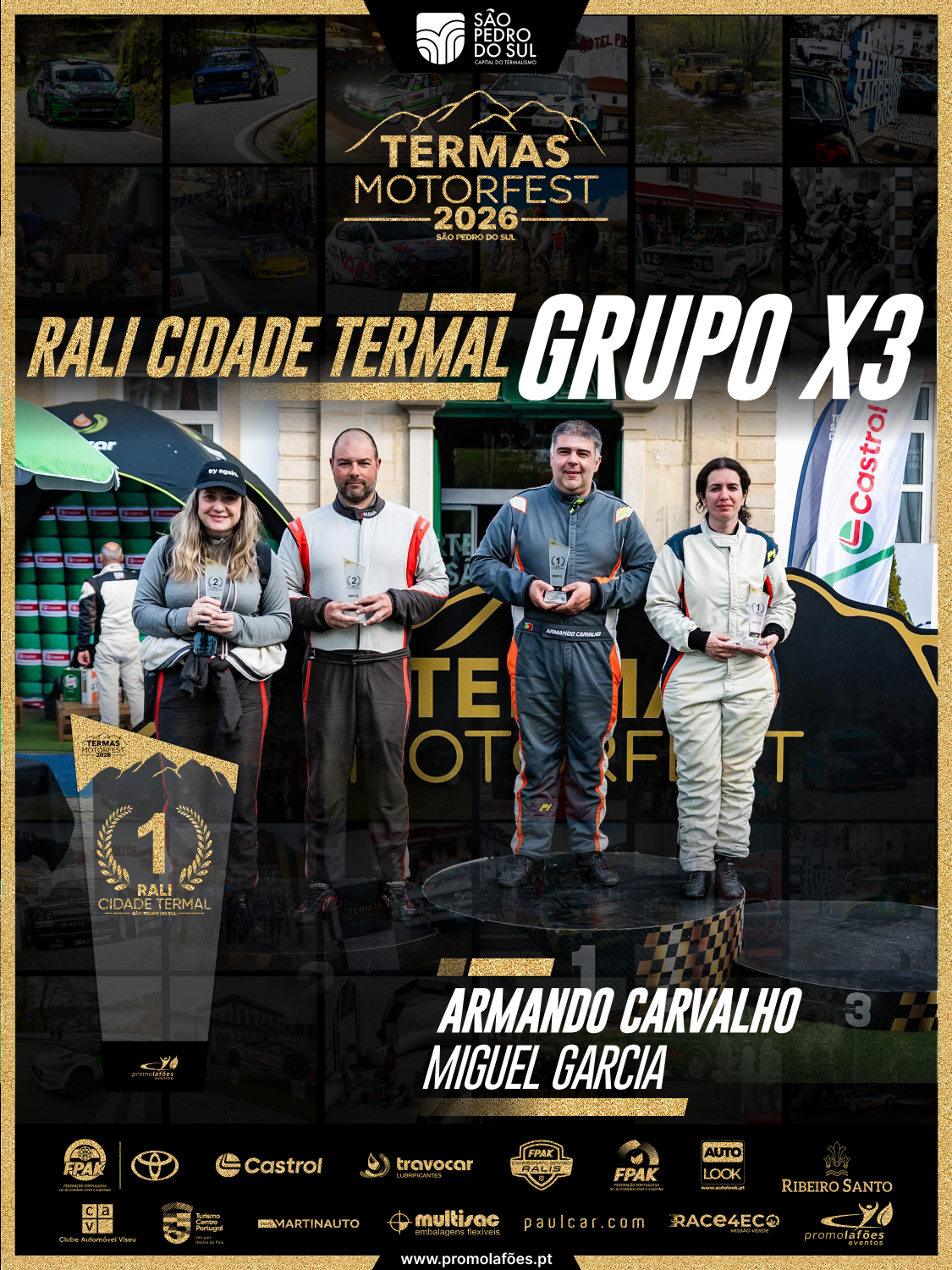 PÓDIO X3