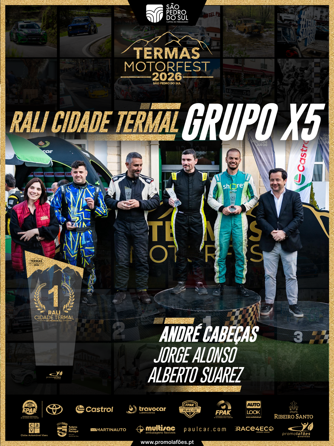 PÓDIO X5